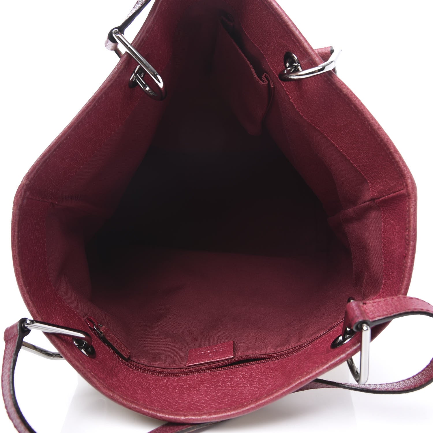 Gucci Monogram Large Eclipse Tote Beige Red 4 of 9