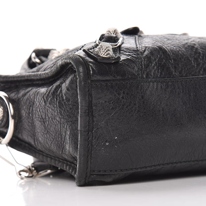 Balenciaga Agneau Giant 12 Silver Hardware Mini City Black 9 of 12