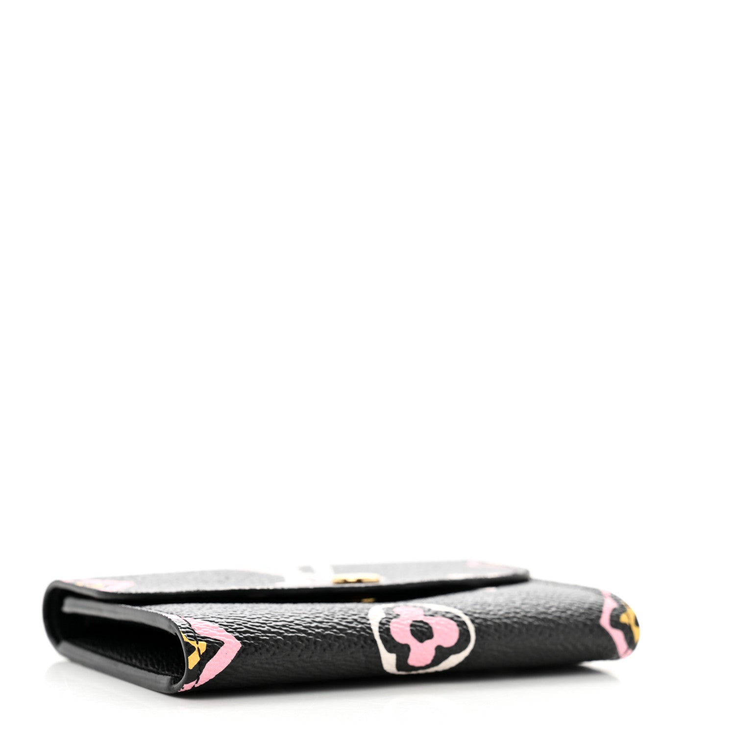 Louis Vuitton Monogram Giant Wild At Heart Rosalie Coin Purse Black 8 of 18