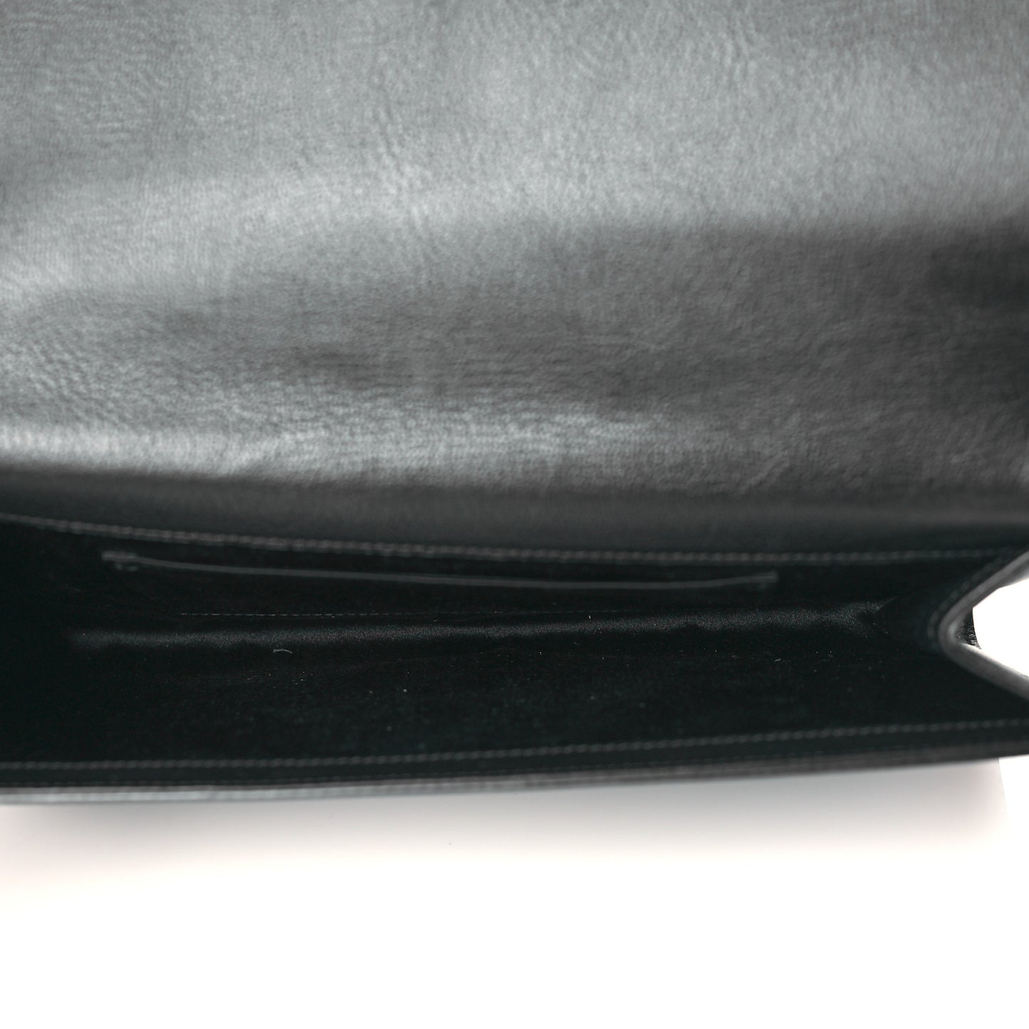 Calfskin Monogram Large Belle De Jour Clutch Black