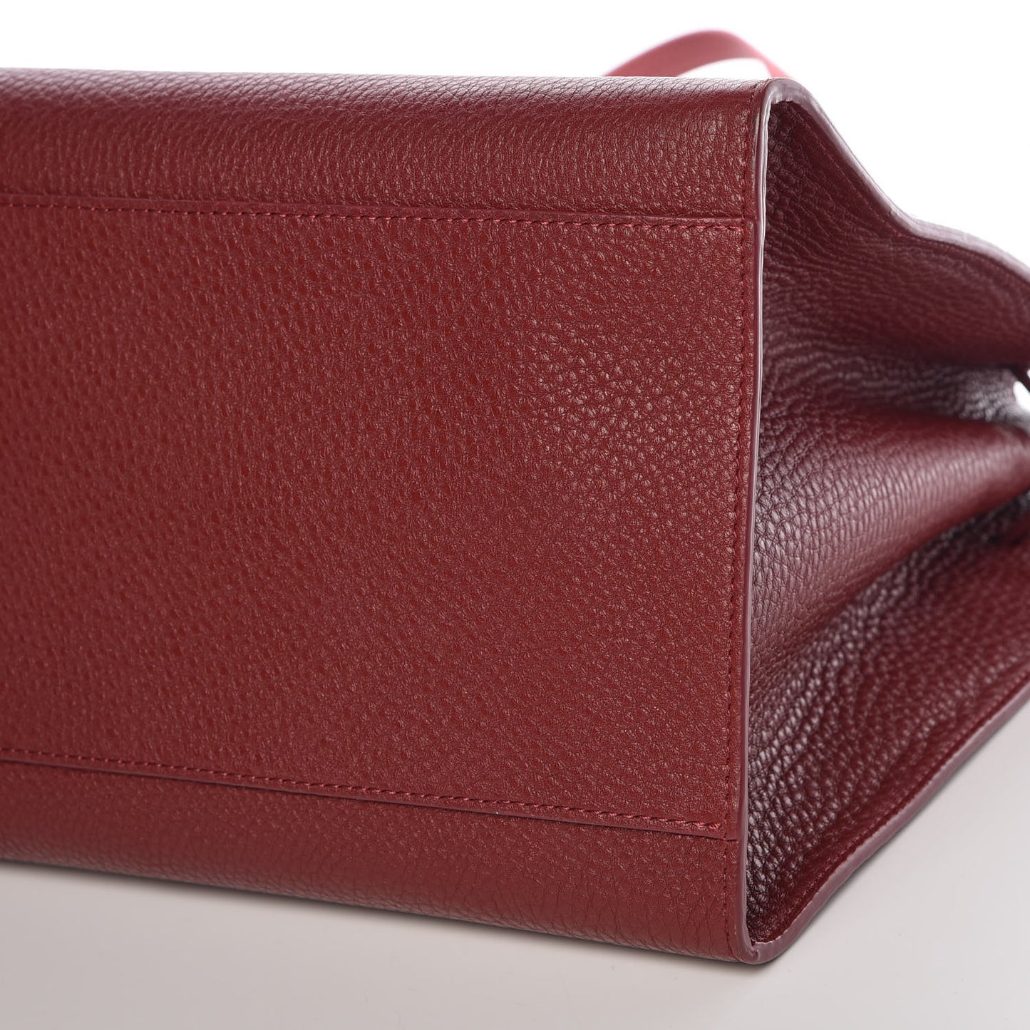 Tumbled Calfskin Large Sun Bag Rococo