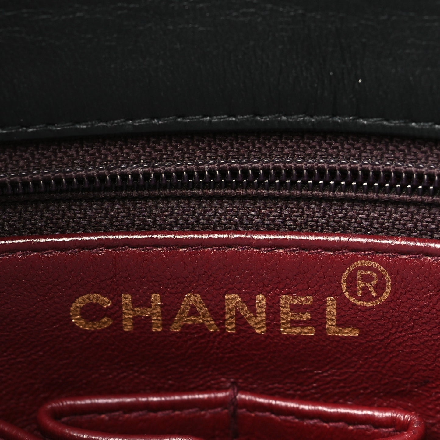 Lambskin Quilted Mini Square Flap Bag Black