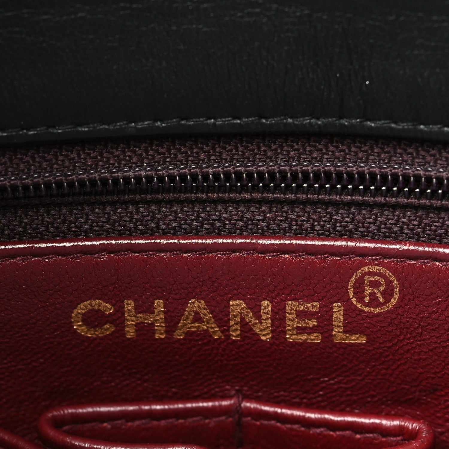 Chanel Lambskin Quilted Mini Square Flap Bag Black 6 of 10