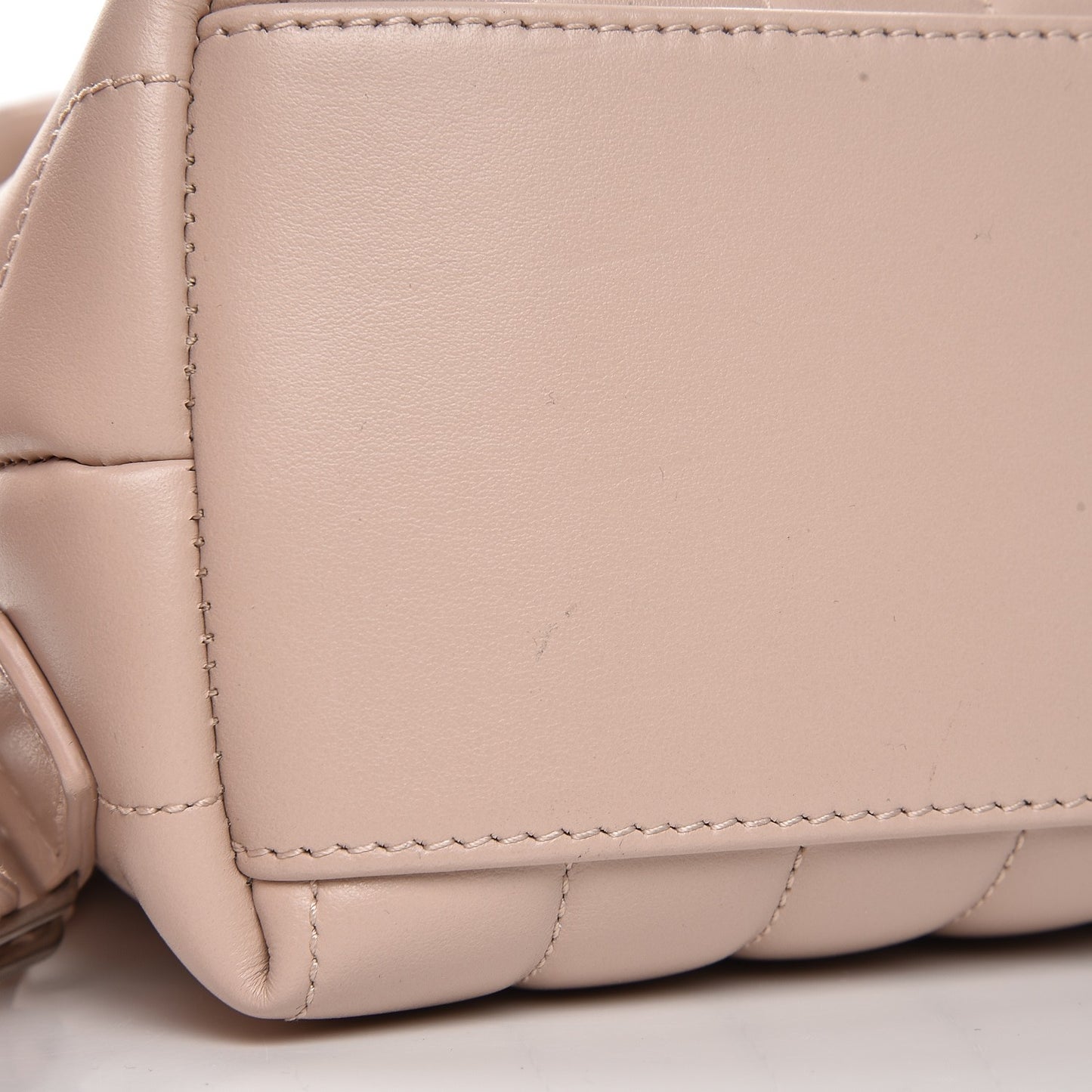 Calfskin Y Quilted Monogram Small Loulou Backpack Marble Pink