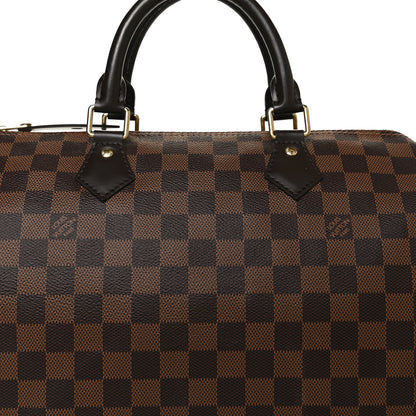 Louis Vuitton Damier Ebene Speedy 30 8 of 10