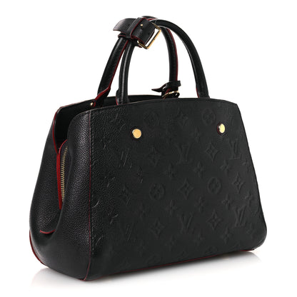 Louis Vuitton Empreinte Montaigne BB Marine Rouge 3 of 15