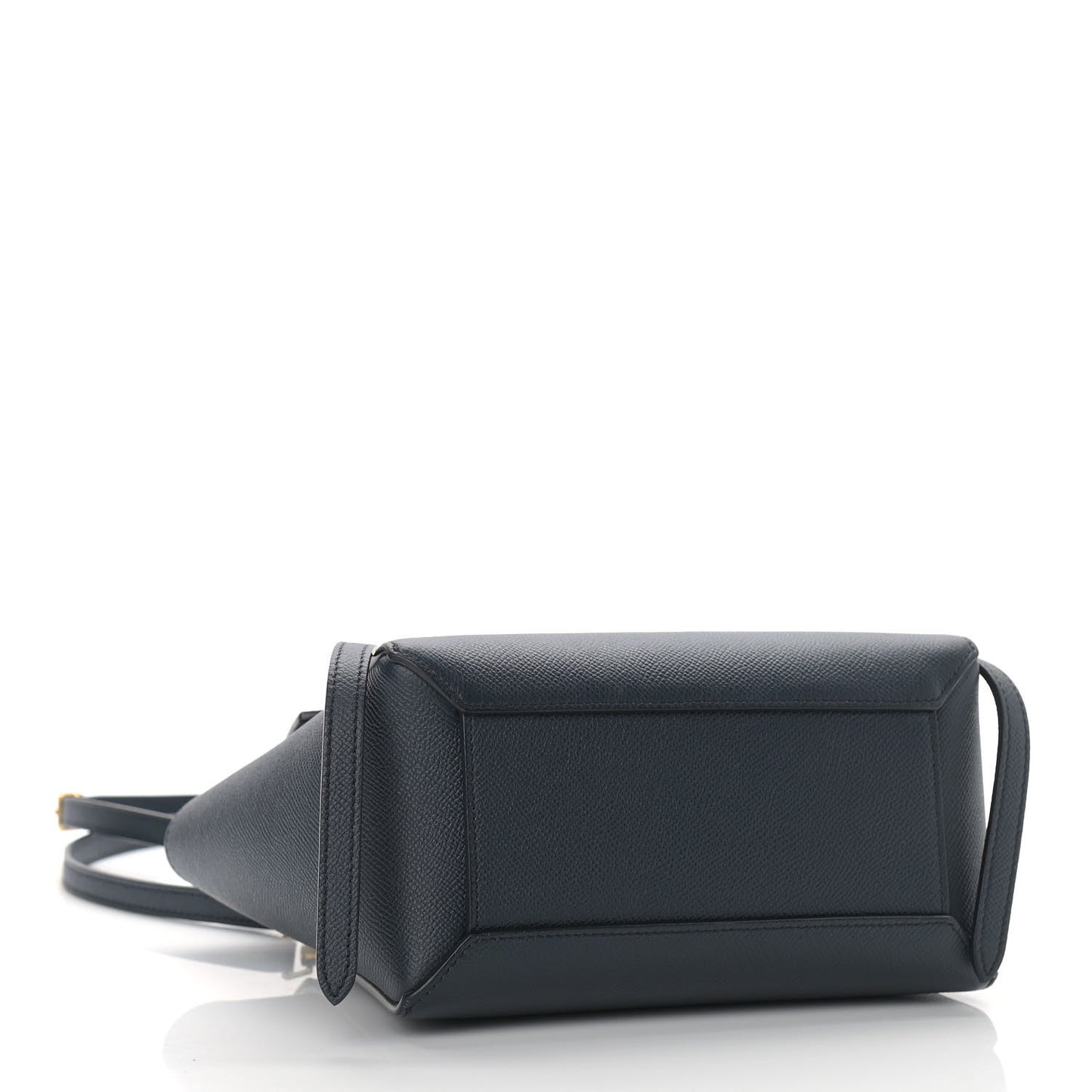 Grained Calfskin Nano Belt Bag Navy