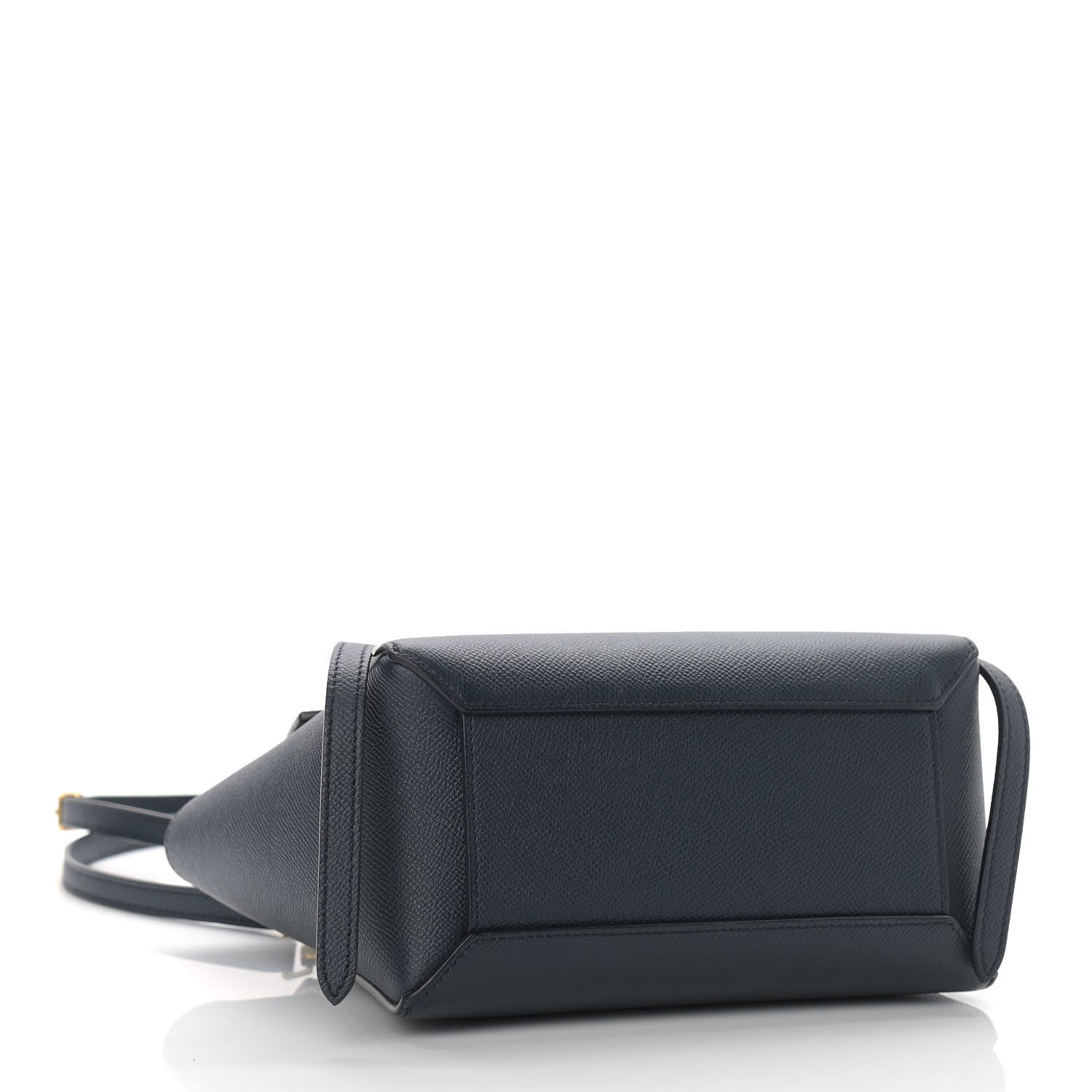 Celine Grained Calfskin Nano Belt Bag Navy 4 of 9