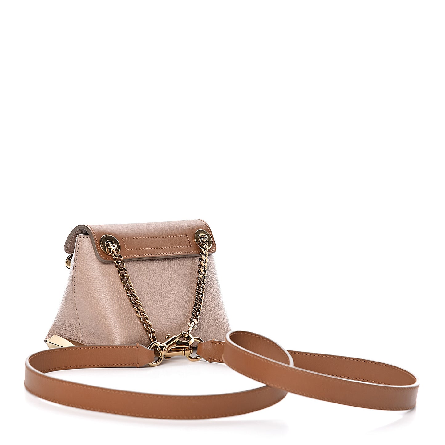 Calfskin Mini Clare Shoulder Bag Rope Beige