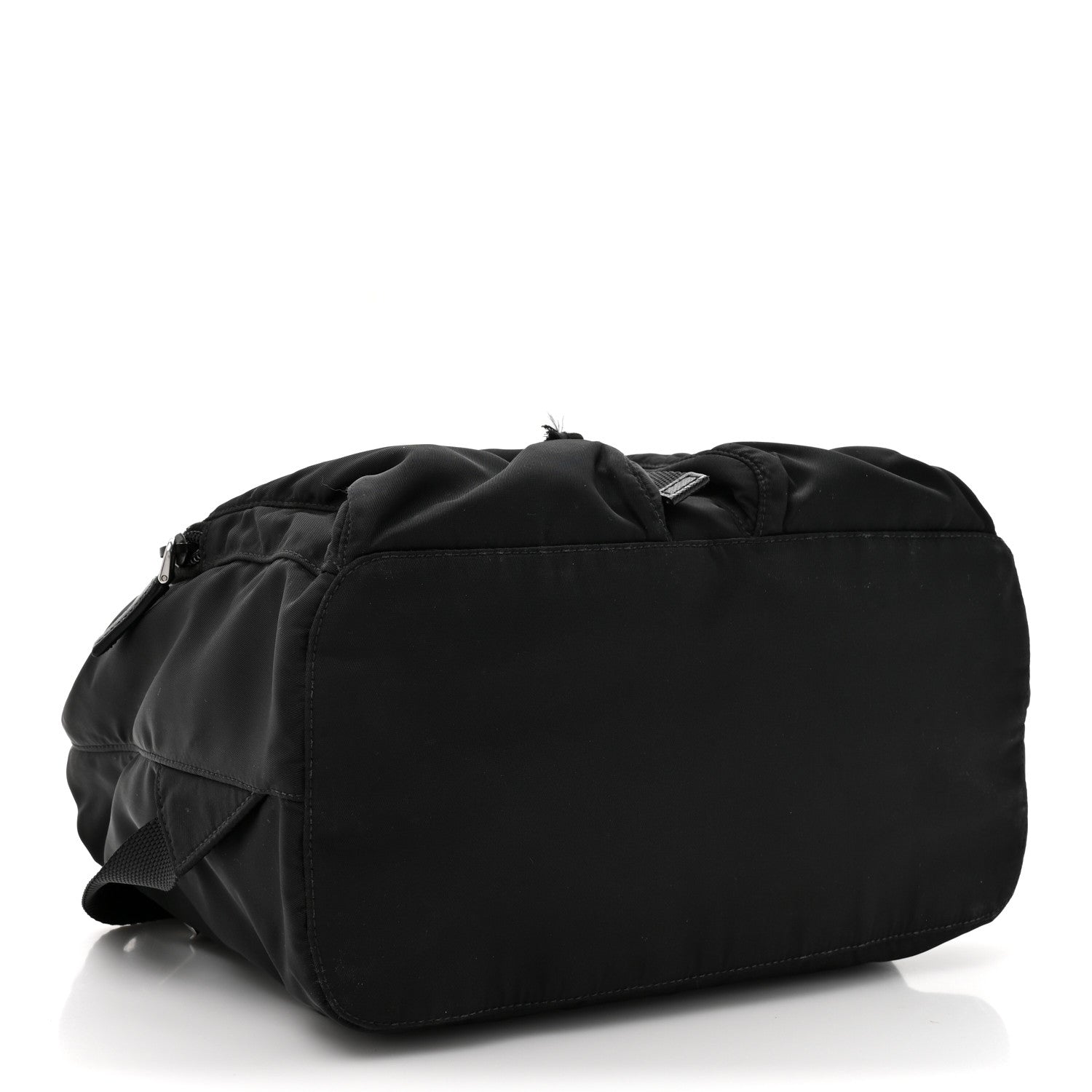 Prada Tessuto Nylon Saffiano Vela Medium Backpack Black 4 of 10
