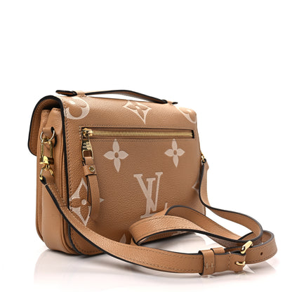 Louis Vuitton Empreinte Monogram Giant Pochette Metis Arizona Beige 2 of 6