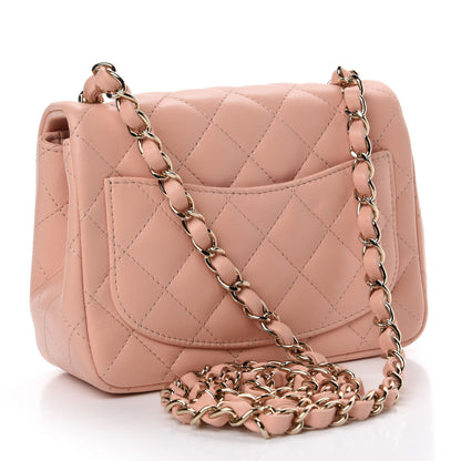 Chanel Lambskin Quilted Mini Square Flap 3 of 12