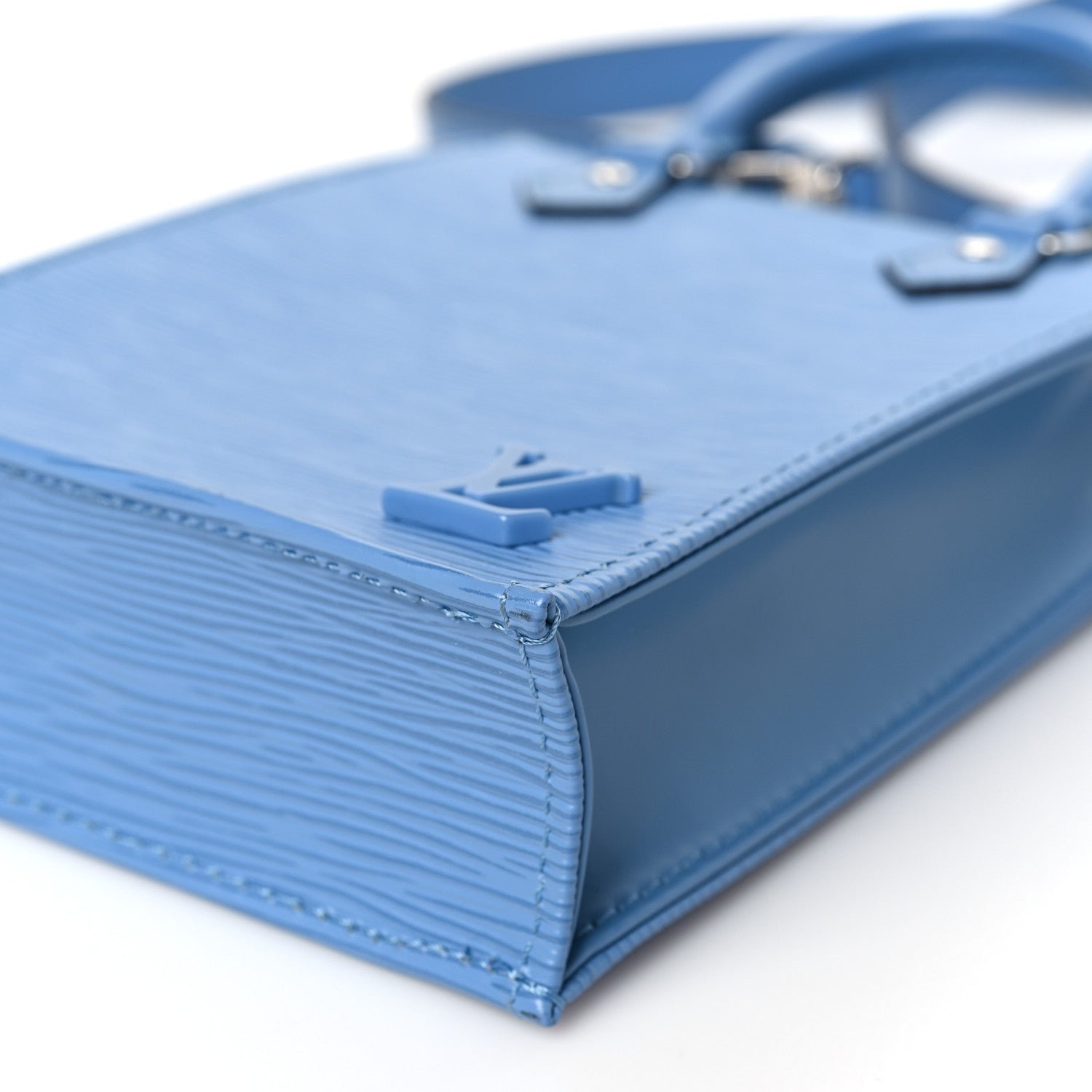 Louis Vuitton Epi Petit Sac Plat Bleuet 9 of 9
