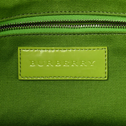 Burberry Nova Check PVC Tote Green 6 of 16