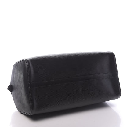 Louis Vuitton Epi Speedy 35 Black 4 of 12