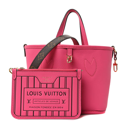 Louis Vuitton Monogram Neverfull Inside Out Bandouliere BB Rose Pondichery 13 of 18