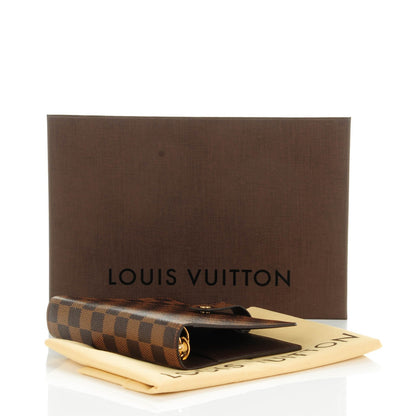 Louis Vuitton Damier Ebene Medium Ring Agenda Cover 4 of 7