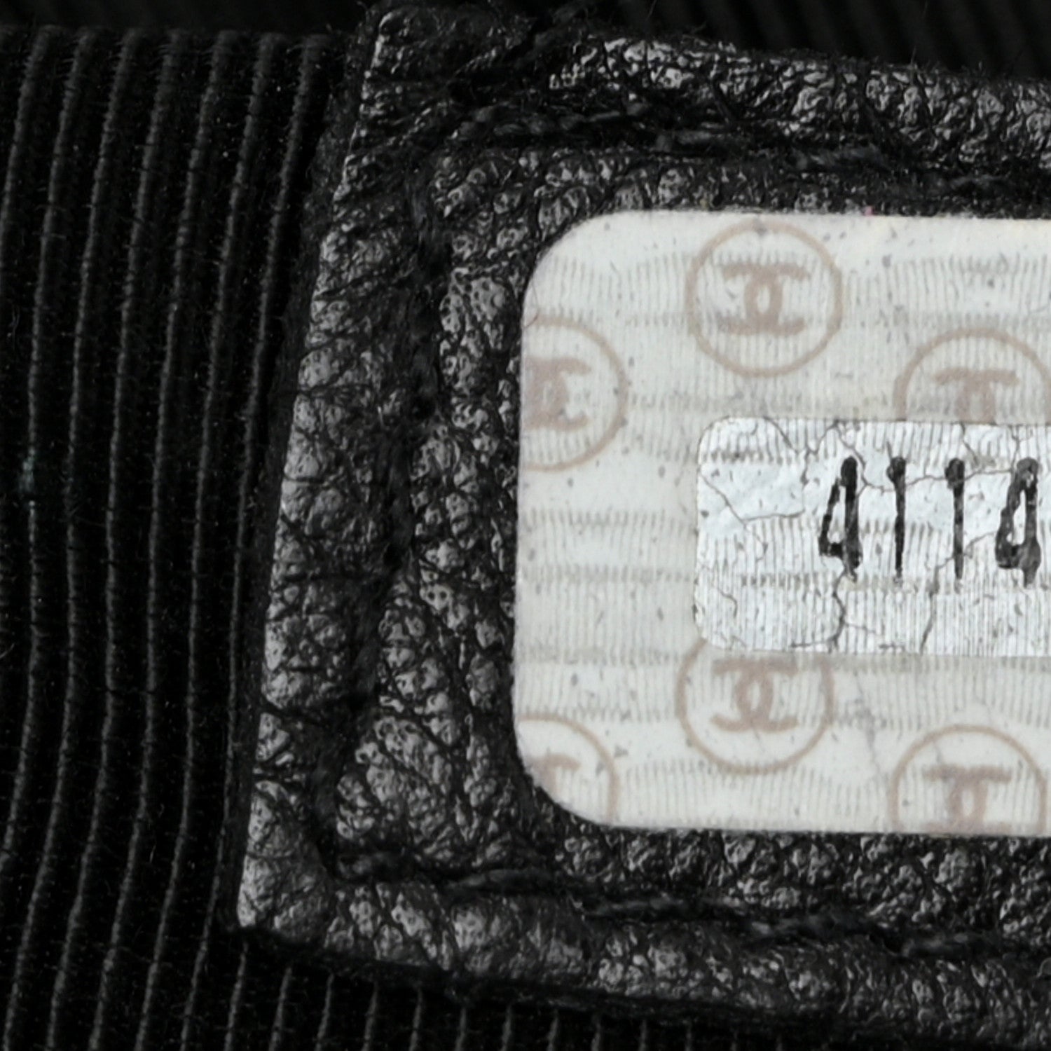 Chanel Calfskin Stitched XL Weekender Black 7 of 13
