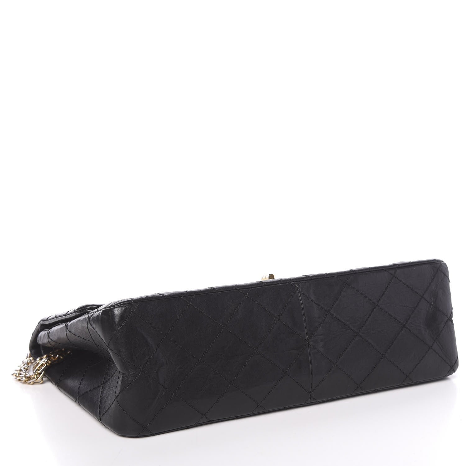 Chanel Aged Calfskin Quilted 2.55 Reissue 226 Flap Black 4 of 10