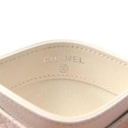 Chanel Caviar Quilted Card Holder White 6 of 8