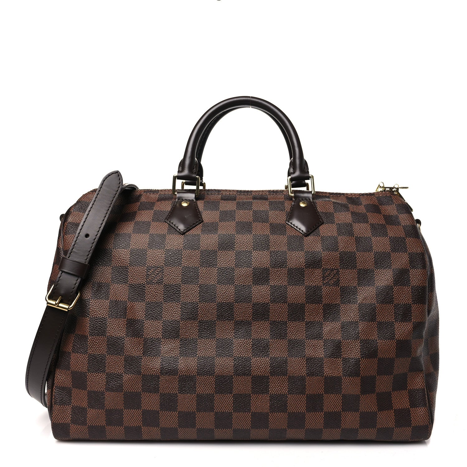 Louis Vuitton Damier Ebene Speedy Bandouliere 35 1 of 9