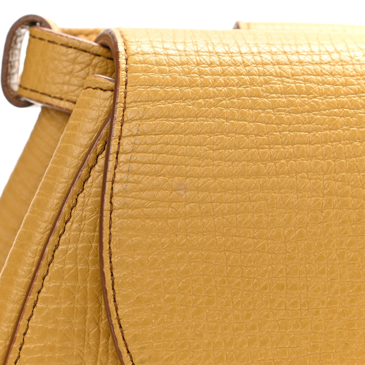 Palmellato Calfskin Rounded Belt Bag Butterscotch