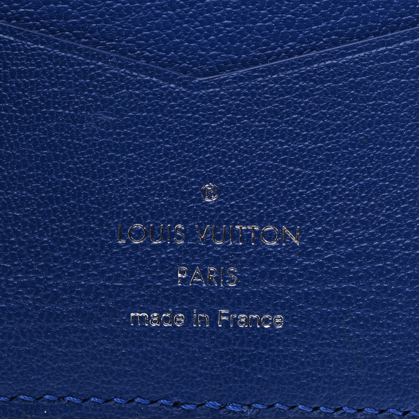 Crocodile Pocket Organizer Bleu De Methylene