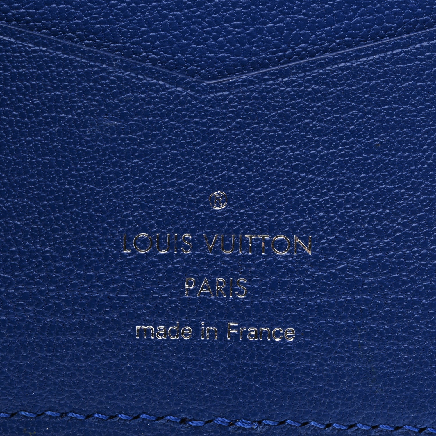 Louis Vuitton Crocodile Pocket Organizer Bleu De Methylene 6 of 7