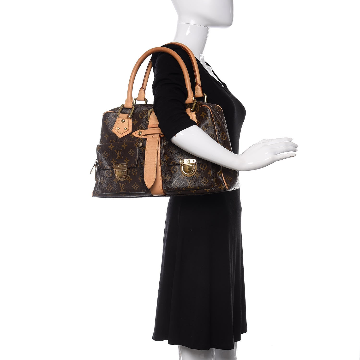 Louis Vuitton Monogram Manhattan GM 2 of 15