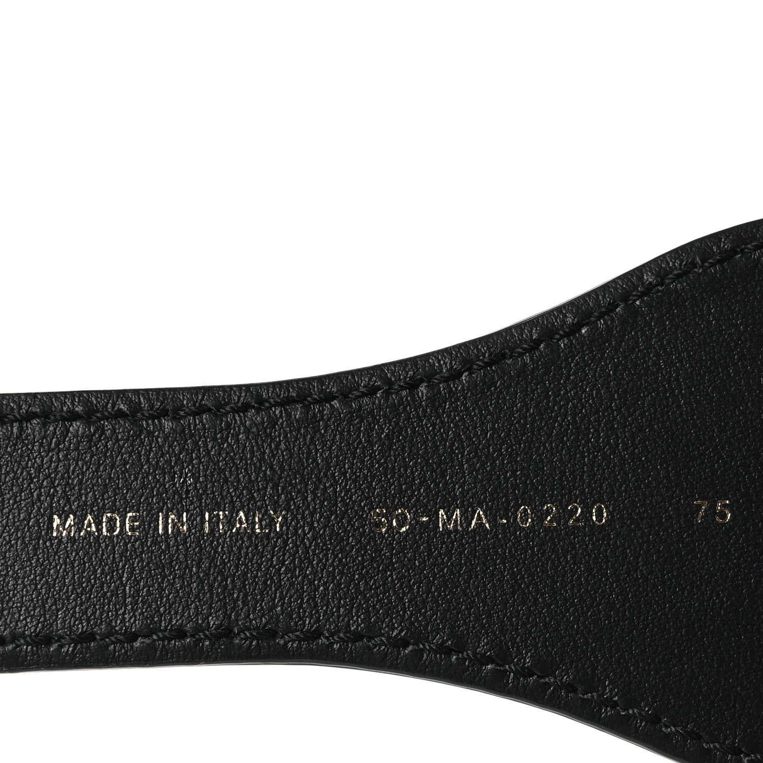 Christian Dior Canvas Embroidered Book Belt 75 75 30 Anthracite 5 of 5