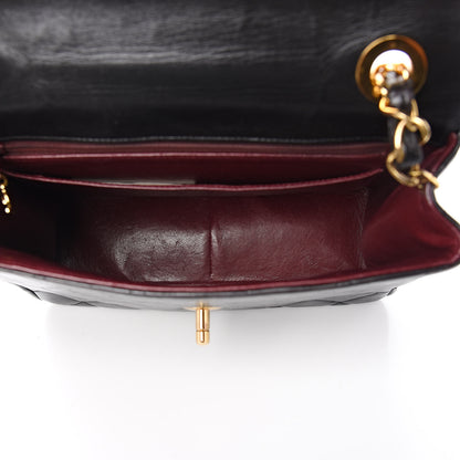 Chanel Lambskin Quilted Medium Single Flap Black 5 of 15