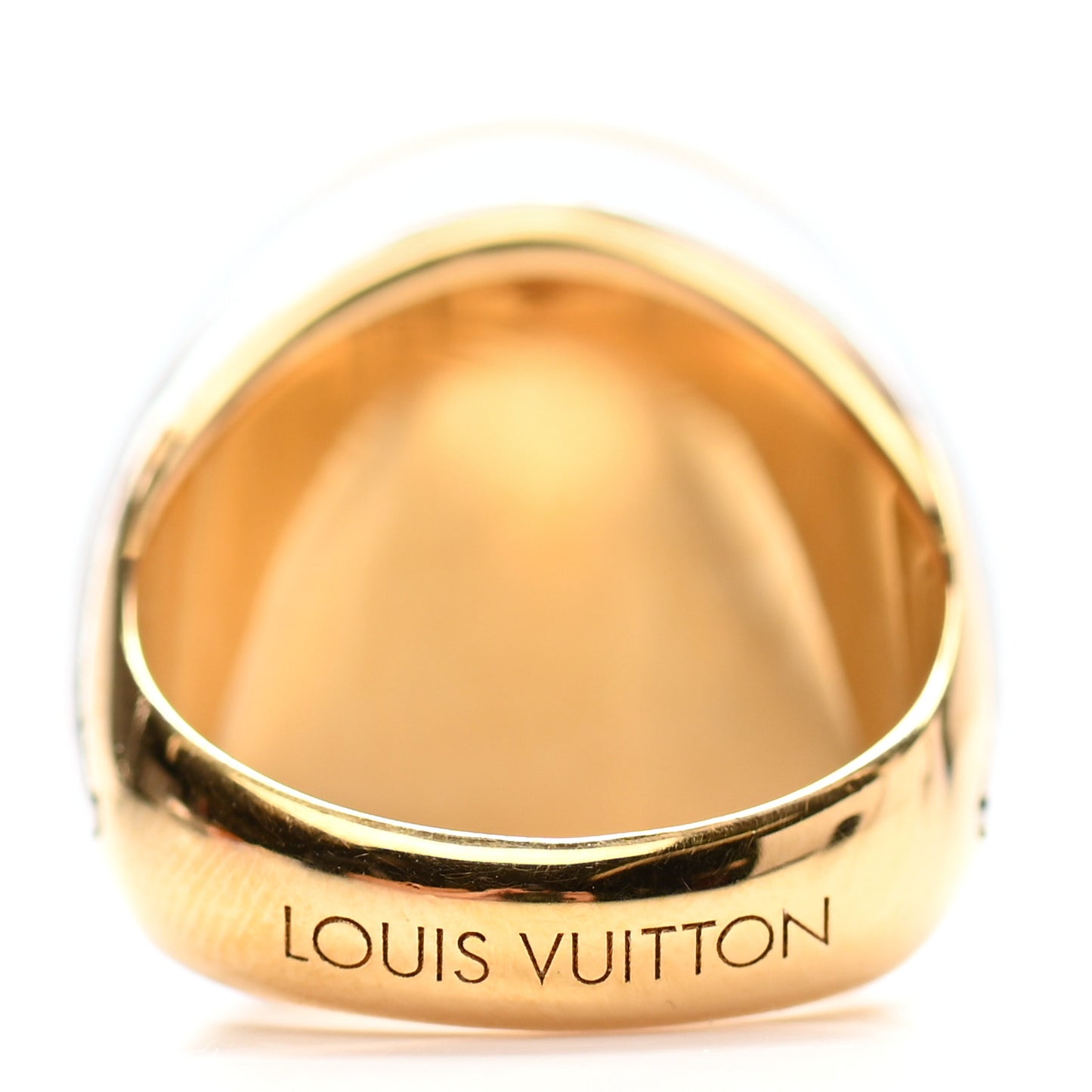 Signet Key Ring XS Gold Silver