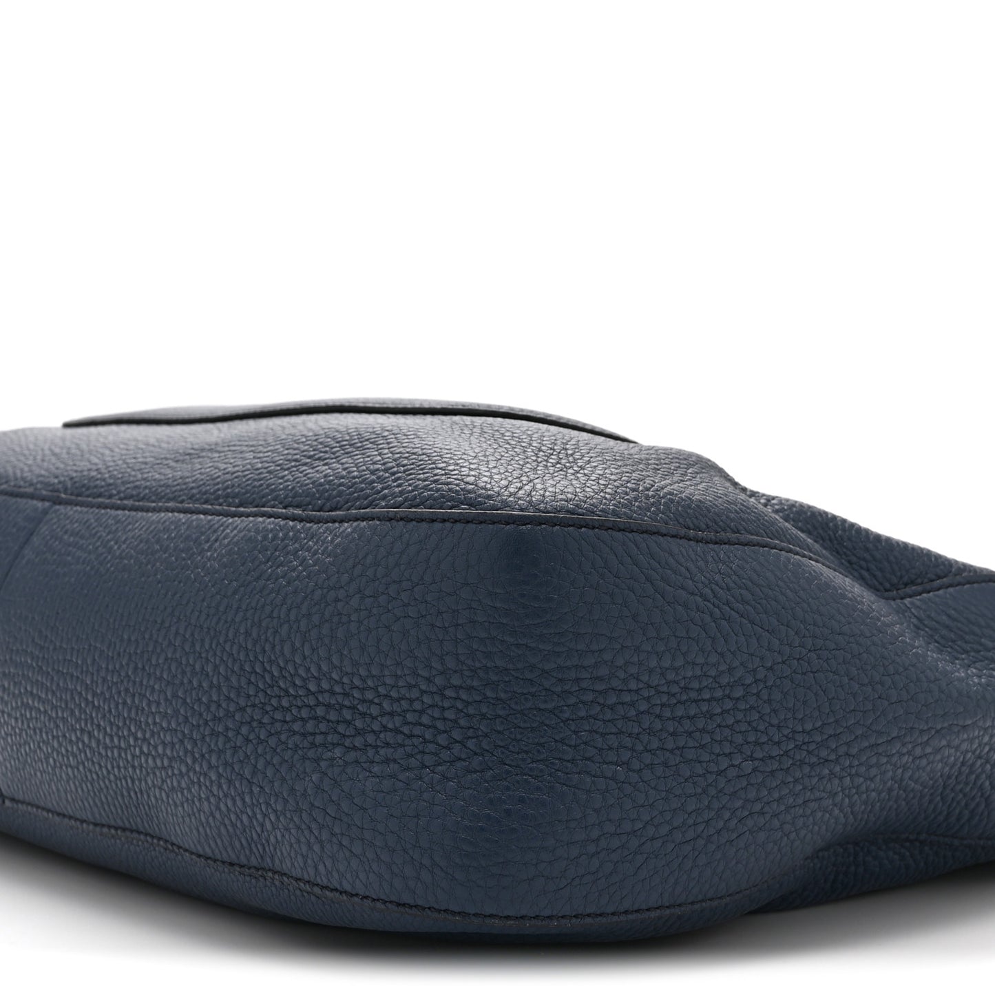 Vitello Daino Pocket Hobo Bag Blue