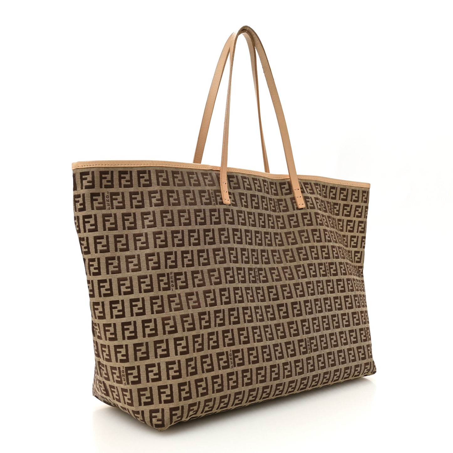 Zucchino Shopping Tote Beige Beige Tobacco