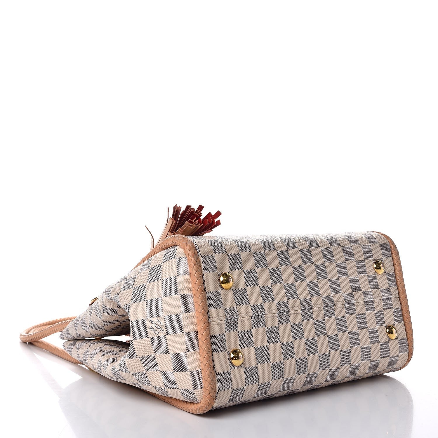 Louis Vuitton Damier Azur Propriano Rose Ballerine 4 of 17