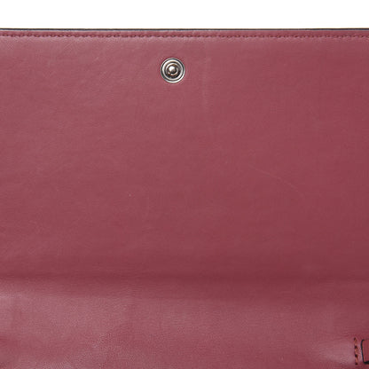 Gucci GG Supreme Monogram Blooms Chain Wallet Beige Multicolor Dry Rose 11 of 13