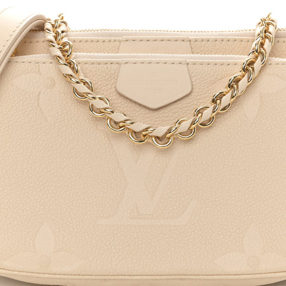 Louis Vuitton Empreinte Monogram Giant Multi Pochette Accessories Cream 10 of 10