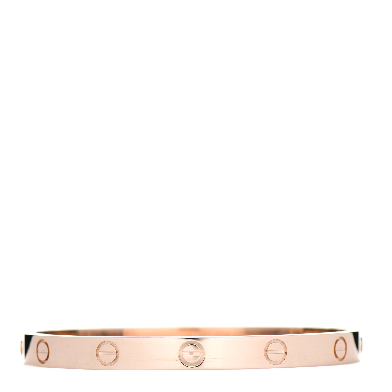 Cartier 18K Pink Gold LOVE Bracelet 18 3 of 4