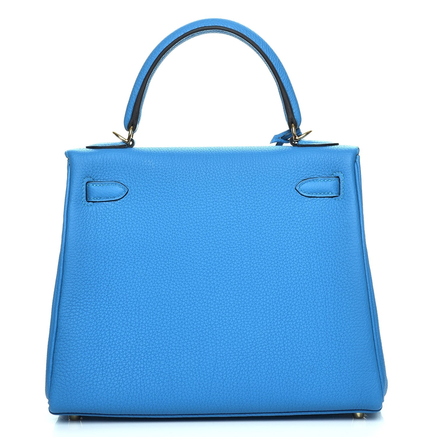 Hermes Togo Kelly Retourne 25 Bleu Zanzibar 6 of 30