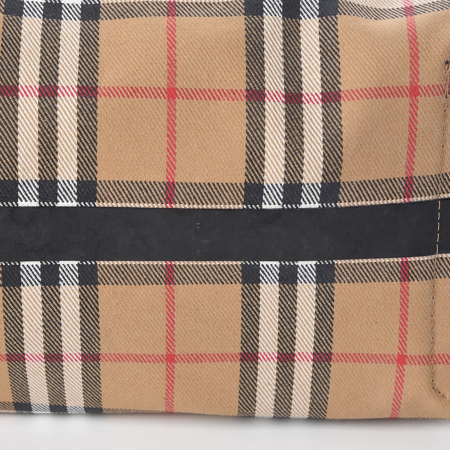 Burberry Vintage Check Transparent Large The Giant Reversible Tote Black 21 of 22