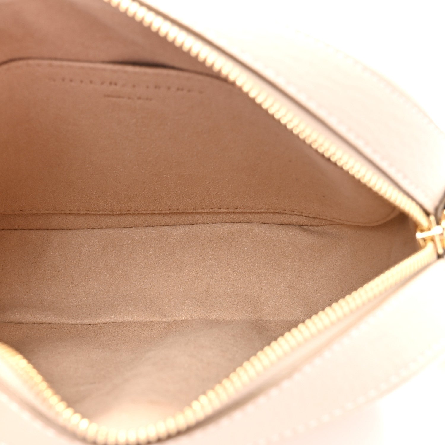 Stella McCartney Grainy Alter Mat Studded Logo Small Camera Bag Cream 5 of 11