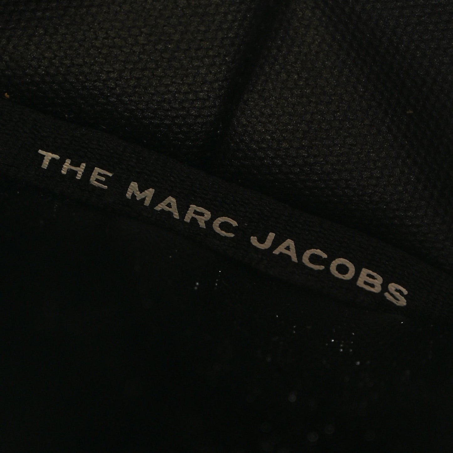 Cotton Canvas Small The Traveler Tote Bag Black