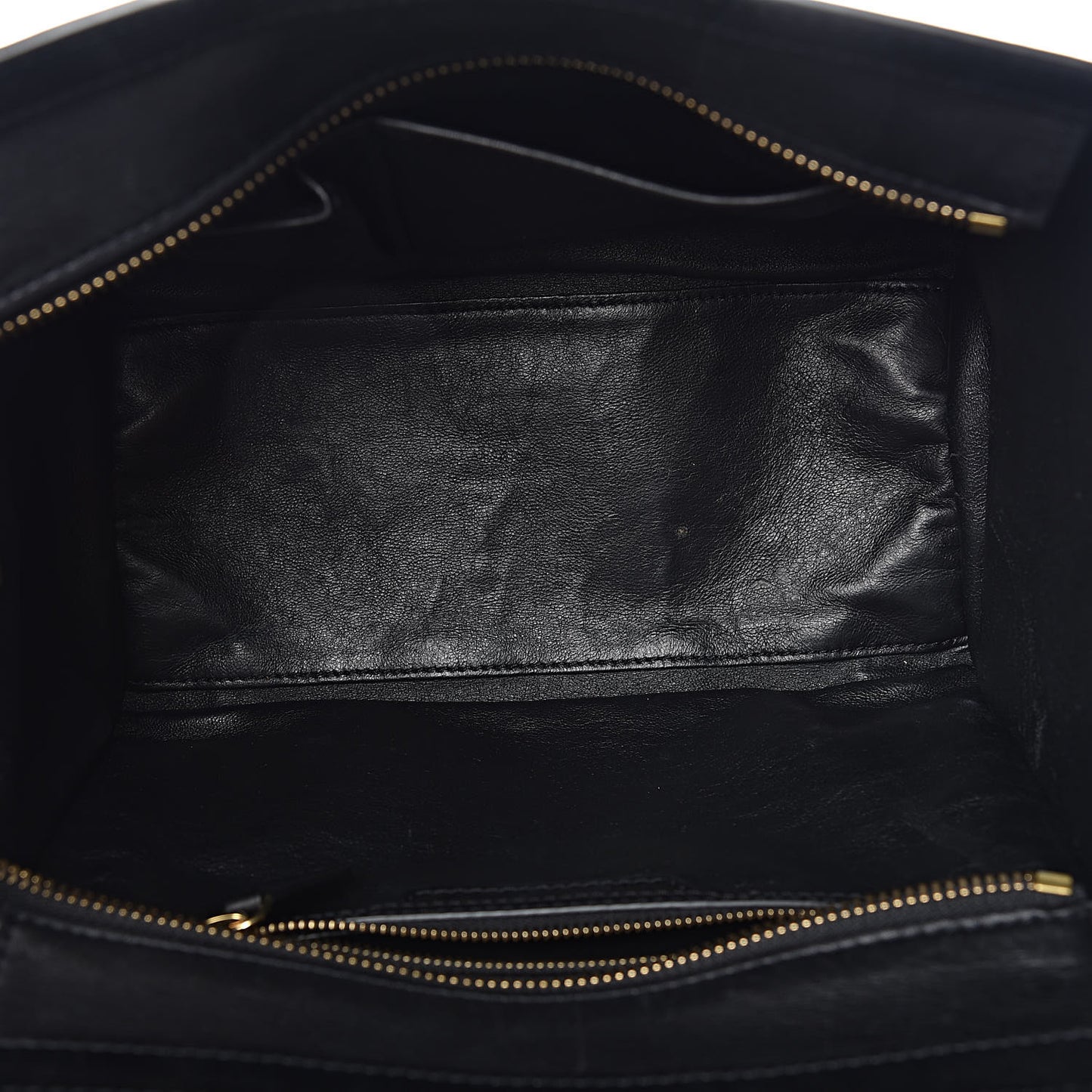 Smooth Calfskin Suede Micro Tri-Color Luggage Almond