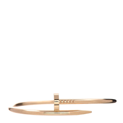 Cartier 18K Yellow Gold Juste Un Clou Bracelet 19 6 of 10