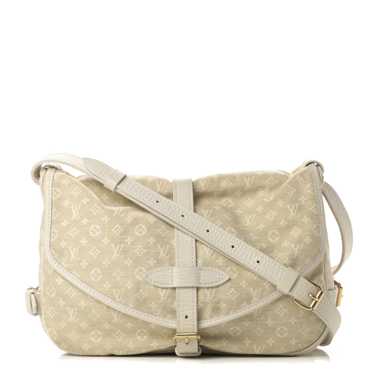 Monogram Mini Lin Saumur Dune
