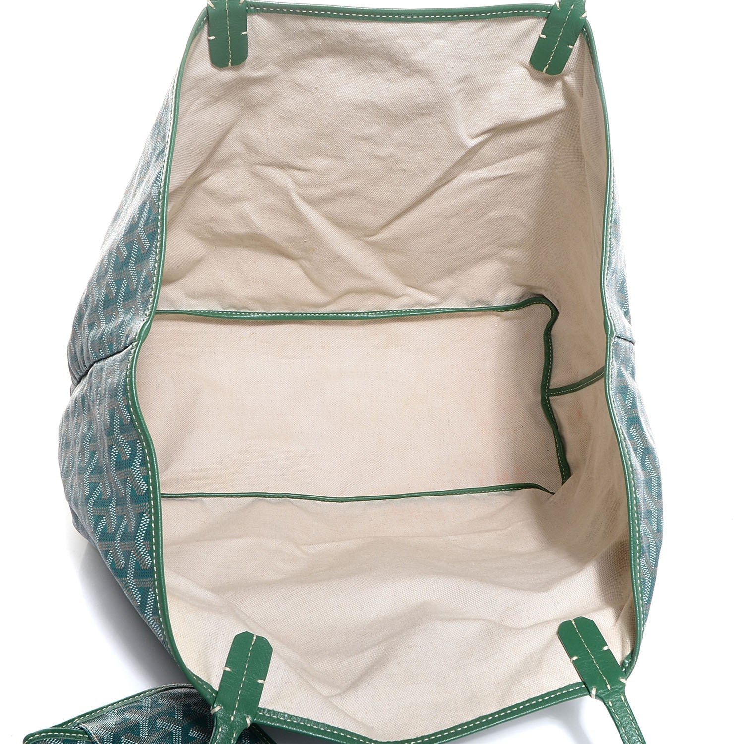 Goyard Goyardine Saint Louis GM Green 7 of 10