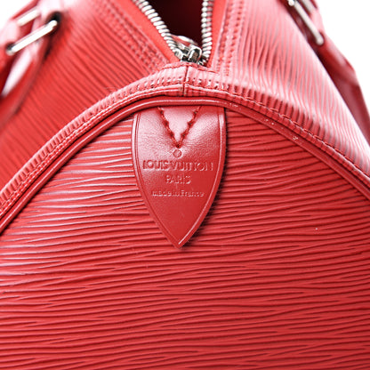 Louis Vuitton Epi Speedy 30 Rouge 5 of 19