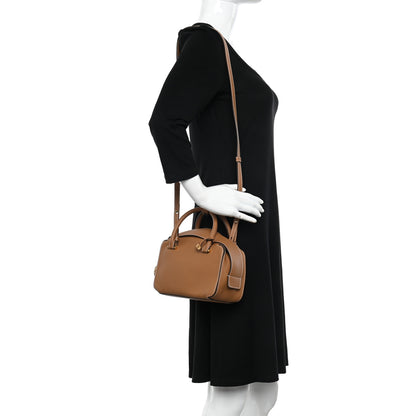 Delvaux Taurillon Soft Mini Cool Box Satchel Vegetal Ivory 2 of 12