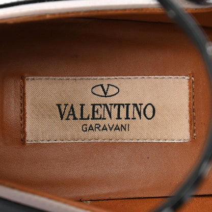 Valentino Garavani Patent Love Latch 50mm Pumps 38 Black Poudre 7 of 8