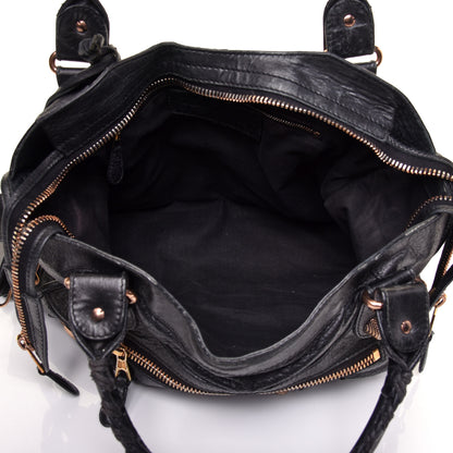 Balenciaga Agneau Giant 21 Rose Gold Hardware City Black 5 of 9